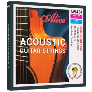Corzi chitara acustica Alice AW434