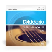 Corzi chitara acustica D’Addario EJ16 Phosphor Bronze Light (12-53)