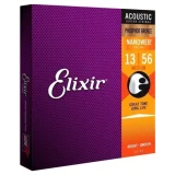 Corzi chitara acustica Elixir 16102 Nanoweb 13-56 Medium
