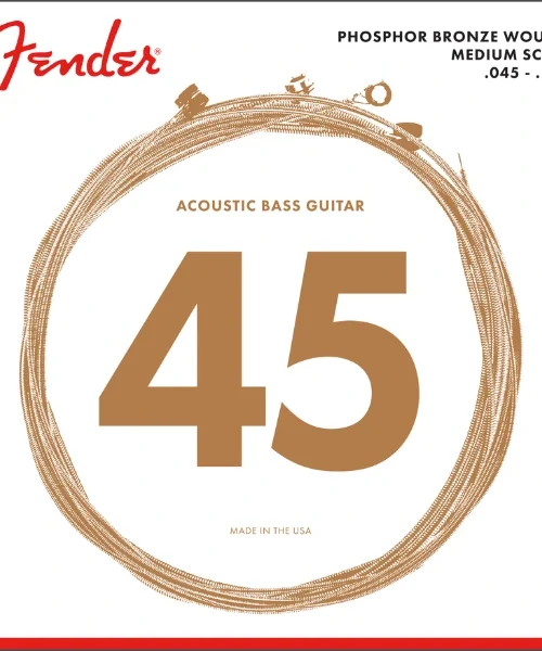 Corzi chitara acustica bas Fender 7060 Phosphor Bronze (45-100)