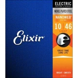 Corzi chitara electrica Elixir 12052 Nanoweb 10-46 Light