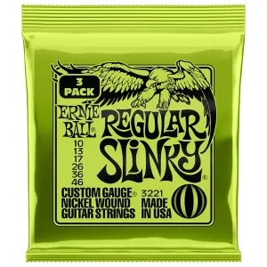 Corzi chitara electrica Ernie Ball Regular Slinky 3221 10-46