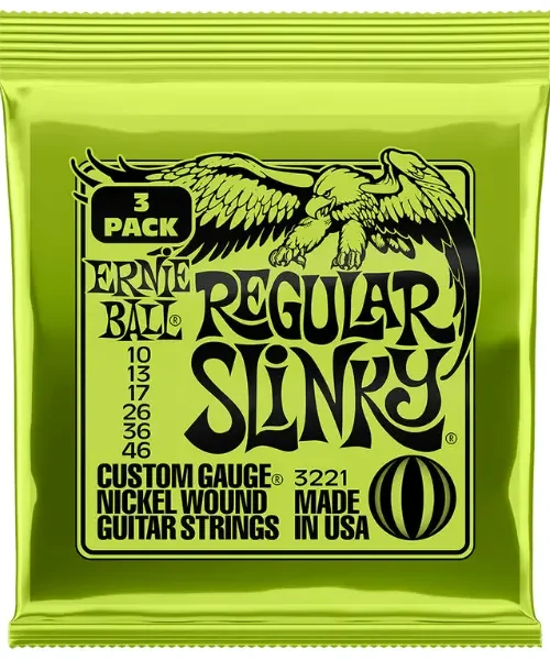 Corzi chitara electrica Ernie Ball Regular Slinky 3221 10-46