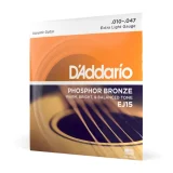 Corzi chitara acustica D'Addario EJ15 Phosphor Bronze Extra Light (10-47)