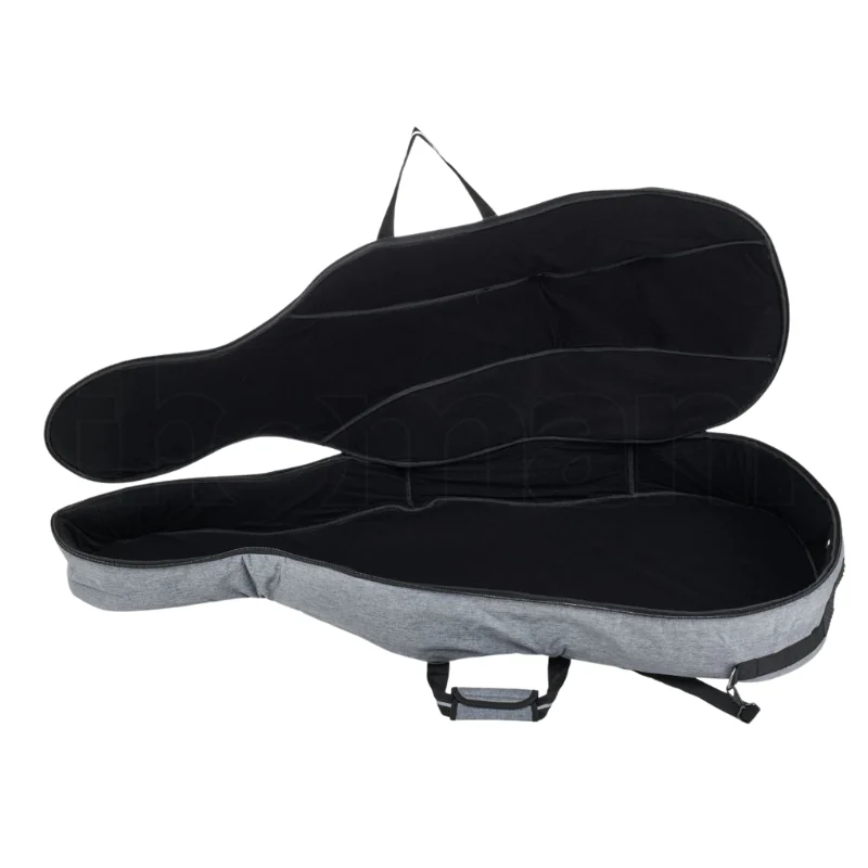 Husa violoncel 4-4 R&J gri deschis