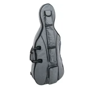 Husa violoncel 4-4 R&J gri verticala