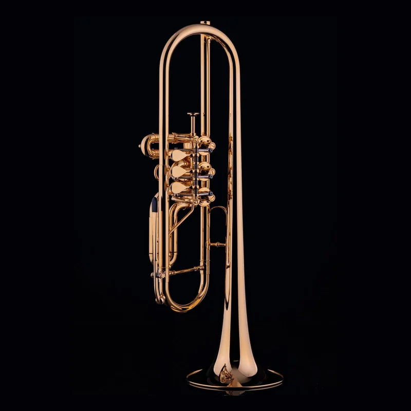 Trompeta Schagerl Bb BERLIN K heavy gold plated