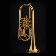 Trompeta Schagerl C WIEN HEAVY gold plated