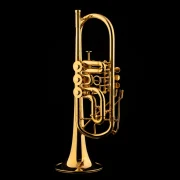 Trompeta Schagerl C WIEN HEAVY gold plated