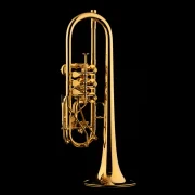 Trompeta Schagerl C WIEN HEAVY gold plated